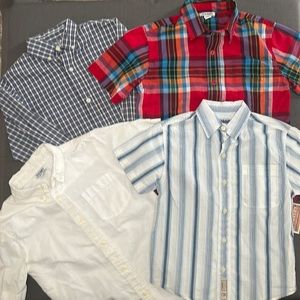 **LOT OF BOY’S SHIRTS~SOME NWT~SZ M (5/6)